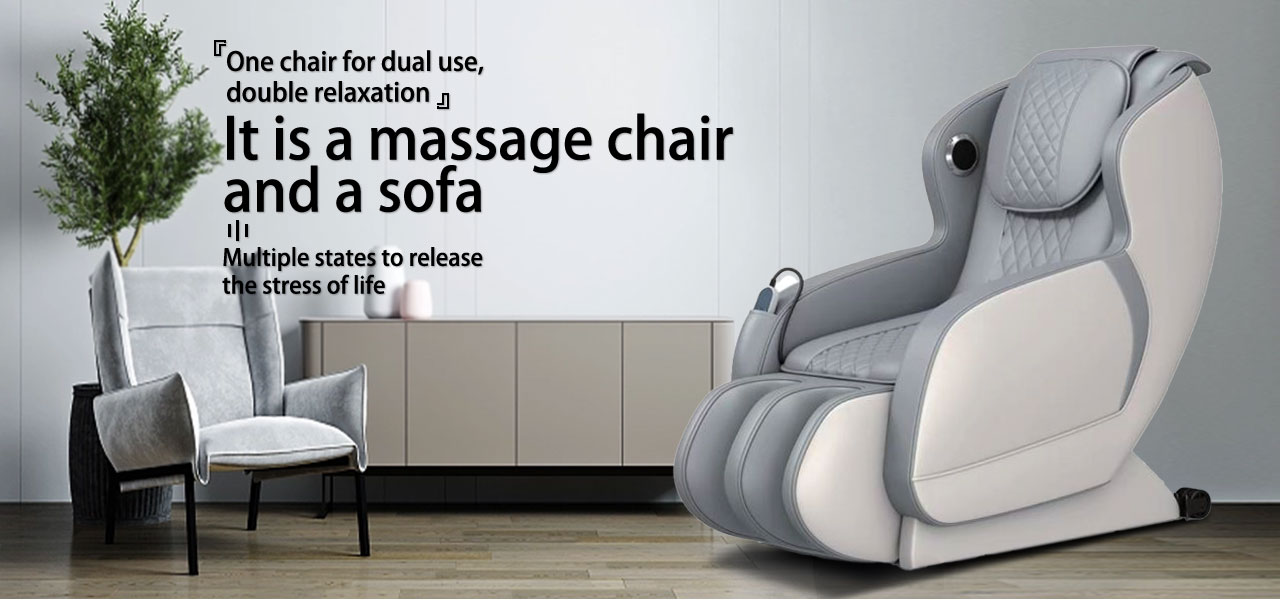 Oyeal Portable soft Pu leather massage chair